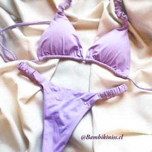 Set Tanga morado